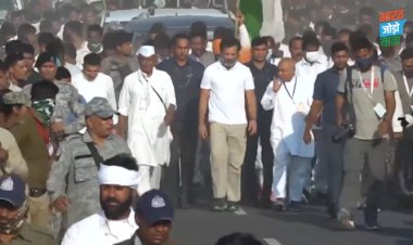 देश बचाने और भारतीय संविधान बचाने के लिए की भारत जोड़ो यात्रा देश बचाने और भारतीय संविधान बचाने के लिए की भारत जोड़ो यात्रा
