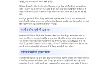 वोट चोरी में आरएसएस भी शामिल  दिग्विजय सिंह ने लगाया बड़ा आरोप