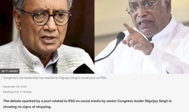 Debate continues over Digvijay Singh's RSS statement